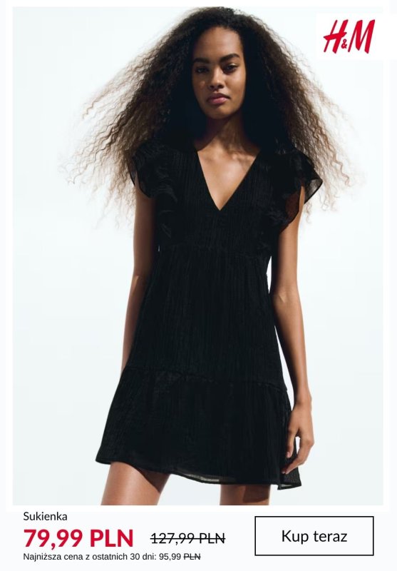 H&M - gazetka promocyjna PROMOCJE na sukienki od czwartku 10.07  - strona 8