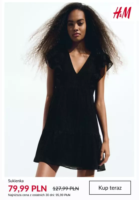 H&M - gazetka promocyjna PROMOCJE na sukienki od czwartku 10.07  - strona 8