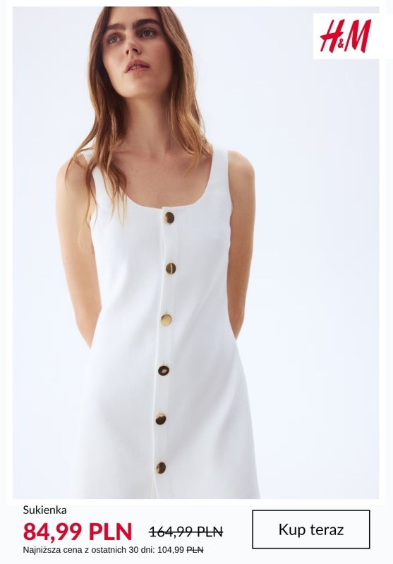 H&M - gazetka promocyjna PROMOCJE na sukienki od czwartku 10.07  - strona 5