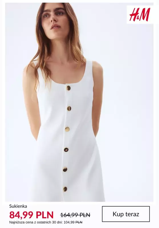 H&M - gazetka promocyjna PROMOCJE na sukienki od czwartku 10.07  - strona 5