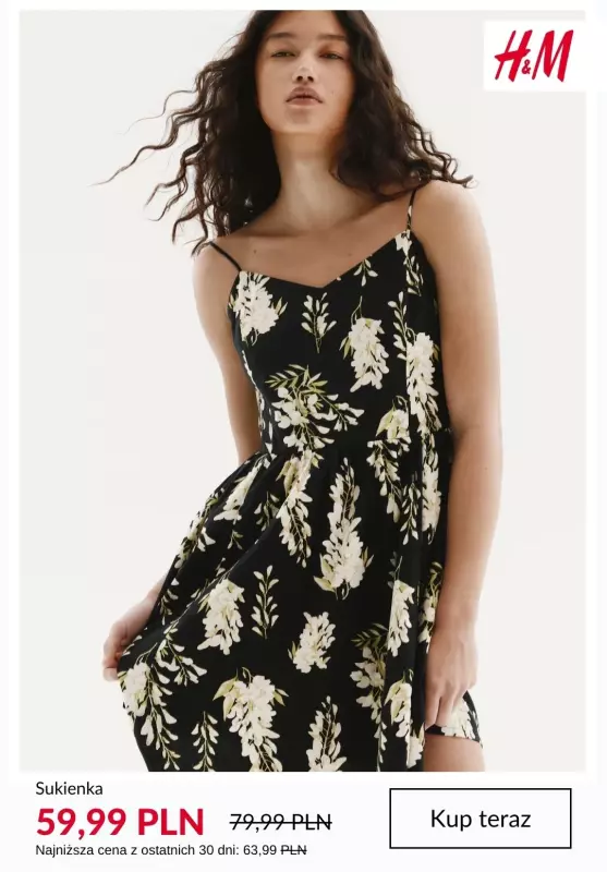 H&M - gazetka promocyjna PROMOCJE na sukienki od czwartku 10.07  - strona 9