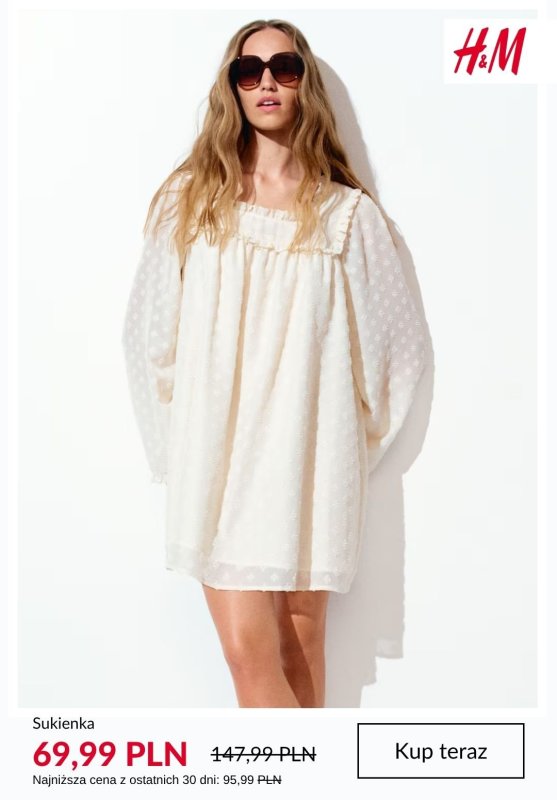 H&M - gazetka promocyjna PROMOCJE na sukienki od czwartku 10.07  - strona 3
