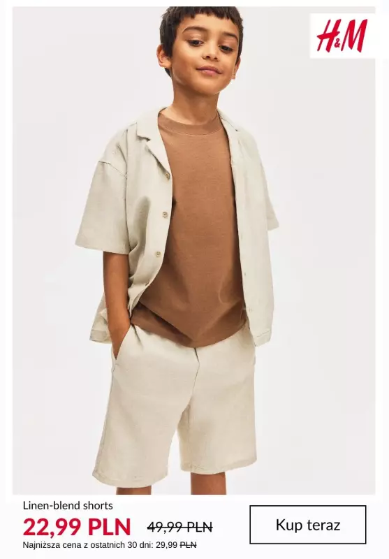 H&M - gazetka promocyjna PROMOCJE - letnia odzież dziecięca   - strona 3
