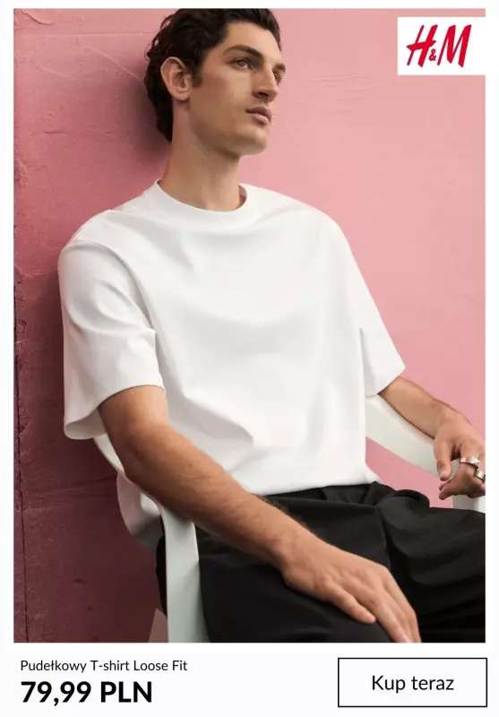 H&M - gazetka promocyjna NOWOŚCI dla niego   - strona 2