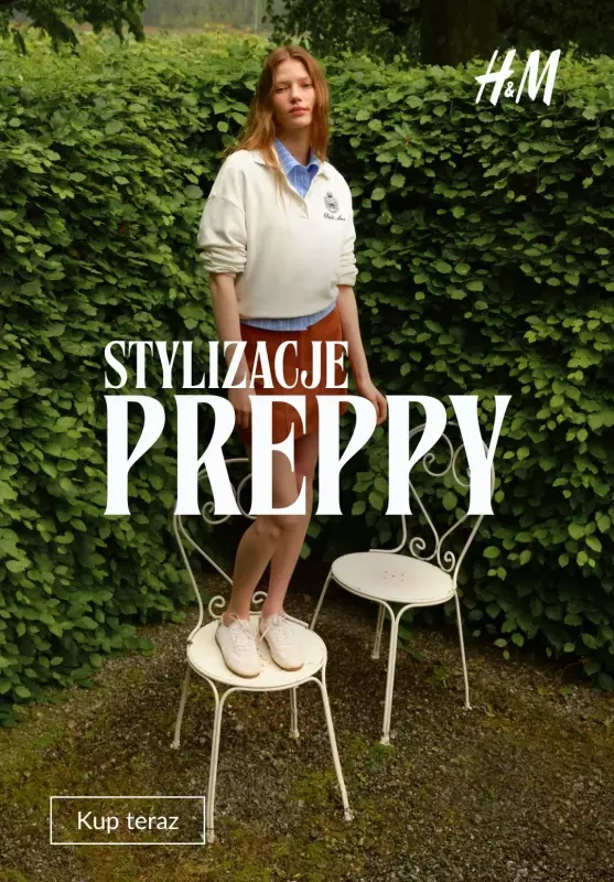 H&M - gazetka promocyjna Stylizacje PREPPY: najgorętszy trend od soboty 19.07 
