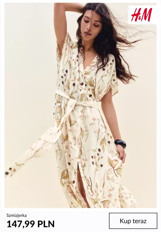 H&M - gazetka promocyjna Sukienki letnie od 79,99 zł   - strona 3