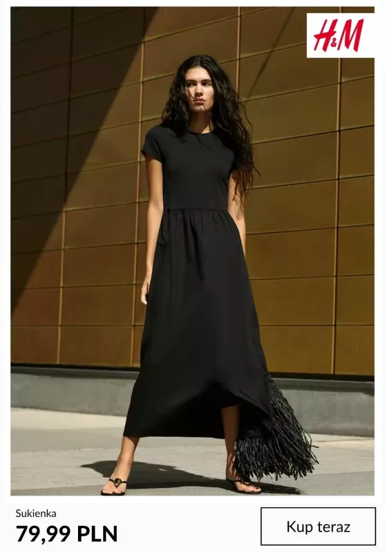 H&M - gazetka promocyjna Sukienki letnie od 79,99 zł   - strona 2