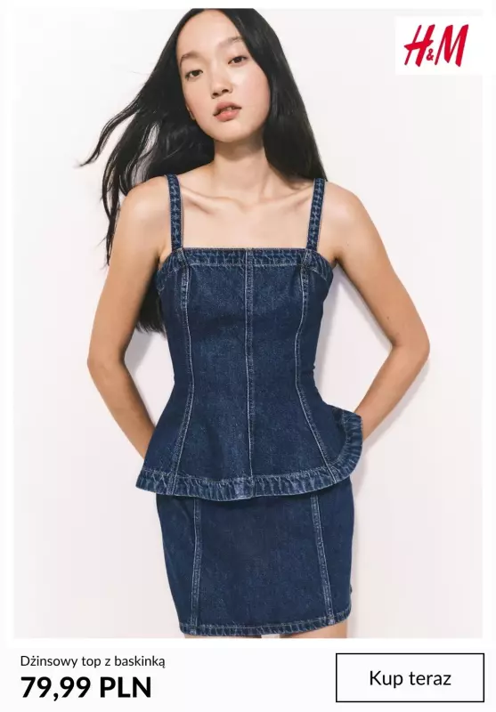 H&M - gazetka promocyjna TOPY damskie od piątku 25.07  - strona 2