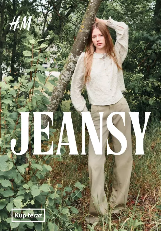 H&M - gazetka promocyjna Jeansy damskie w atrakcyjnych cenach od wtorku 05.08 