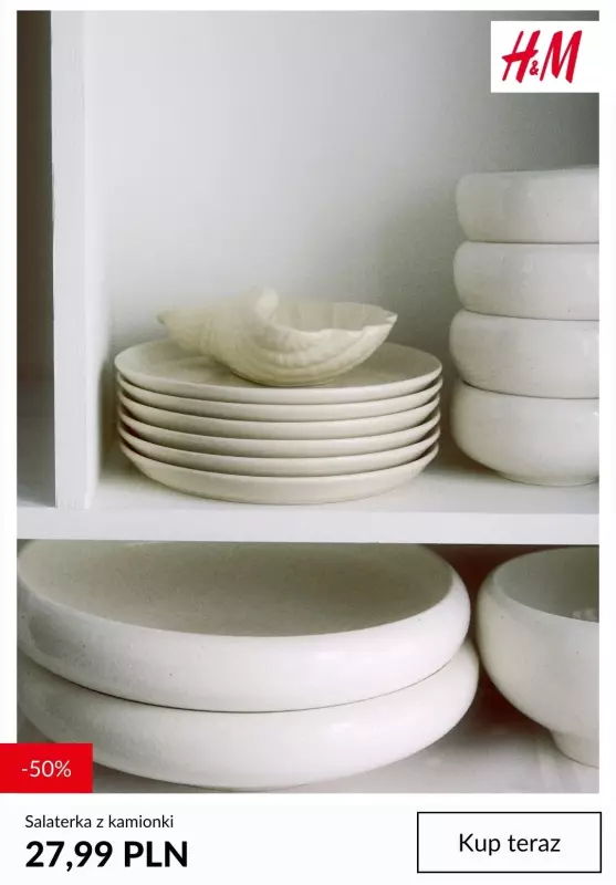 H&M - gazetka promocyjna HOME: kuchnia od wtorku 12.08  - strona 3