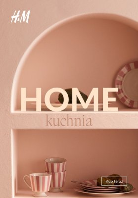 H&M - gazetka promocyjna HOME: kuchnia od wtorku 12.08 