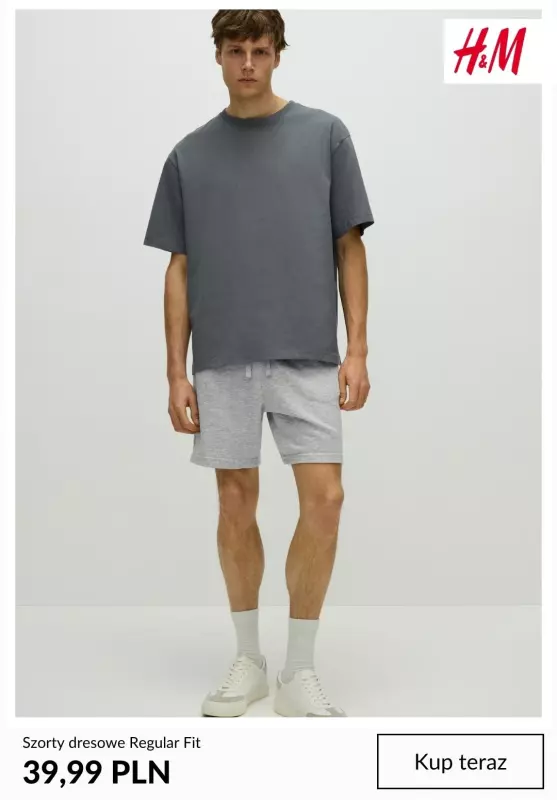 H&M - gazetka promocyjna Szorty męskie od wtorku 19.08  - strona 4