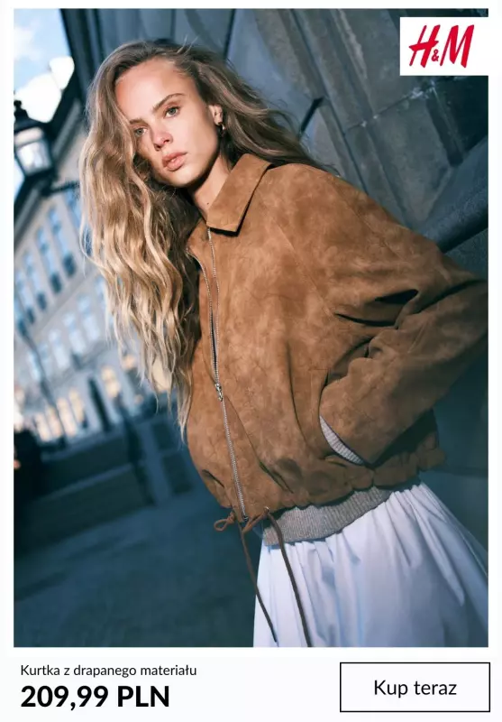 H&M - gazetka promocyjna Kurtki i płaszcze damskie na jesień od soboty 06.09  - strona 12