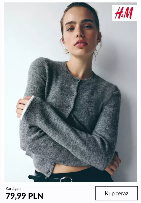 H&M - gazetka promocyjna Ciepłe kardigany damskie   - strona 3