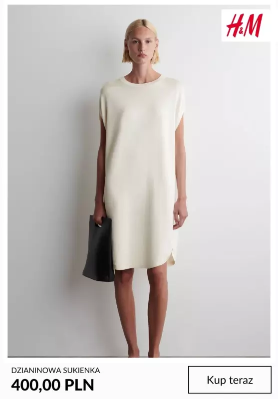 H&M - gazetka promocyjna Sukienki z DZIANINY od piątku 12.09  - strona 7