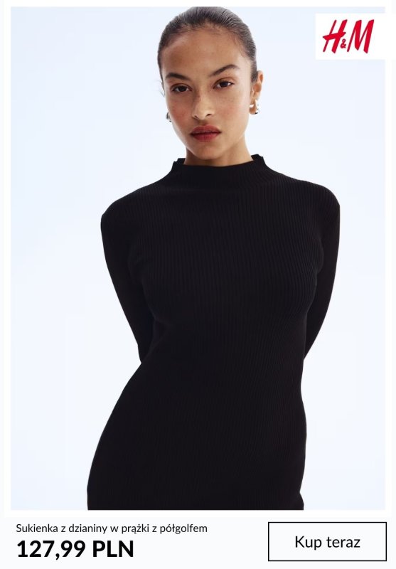H&M - gazetka promocyjna Sukienki z DZIANINY od piątku 12.09  - strona 5