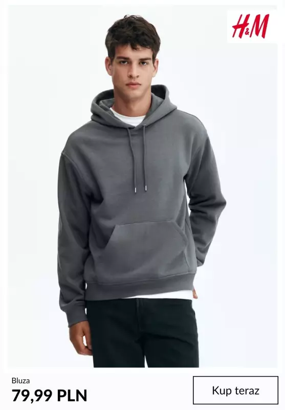 H&M - gazetka promocyjna Męskie BLUZY od 54,99 PLN od poniedziałku 15.09 do poniedziałku 22.09 - strona 4
