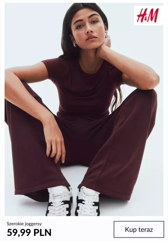 H&M - gazetka promocyjna SPODNIE damskie od 39,99 PLN   - strona 3