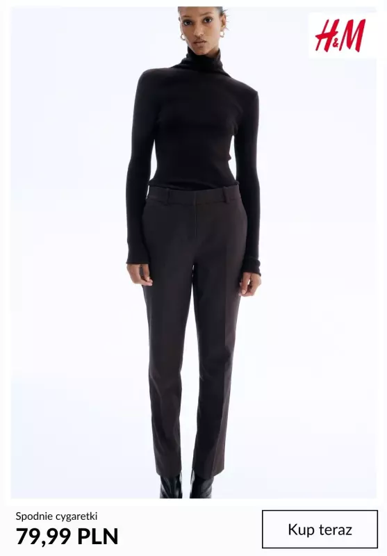 H&M - gazetka promocyjna SPODNIE damskie od 39,99 PLN od wtorku 16.09  - strona 4