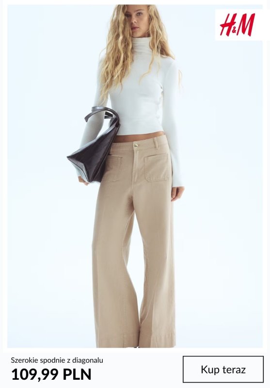 H&M - gazetka promocyjna SPODNIE damskie od 39,99 PLN od wtorku 16.09  - strona 6