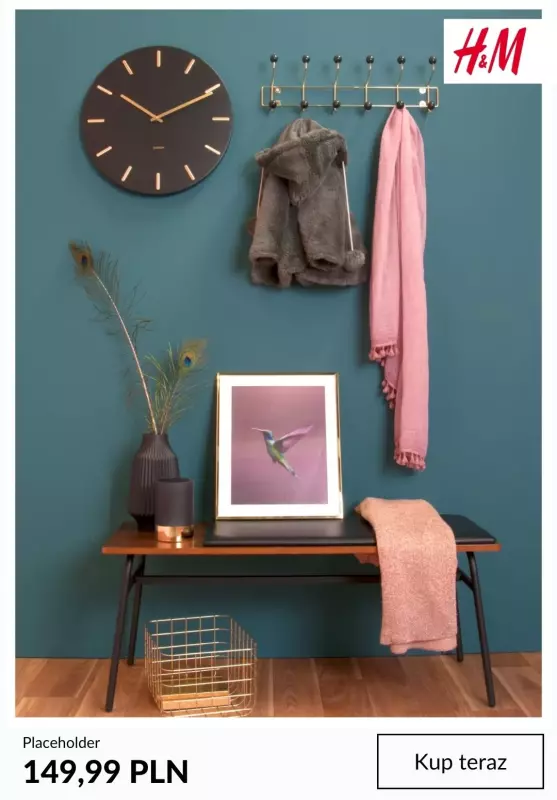 H&M - gazetka promocyjna HOME: przedpokój od czwartku 18.09  - strona 7