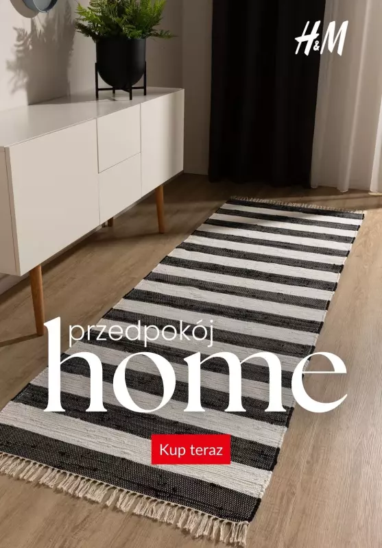 H&M - gazetka promocyjna HOME: przedpokój  