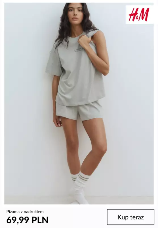 H&M - gazetka promocyjna Piżamy damskie   - strona 2
