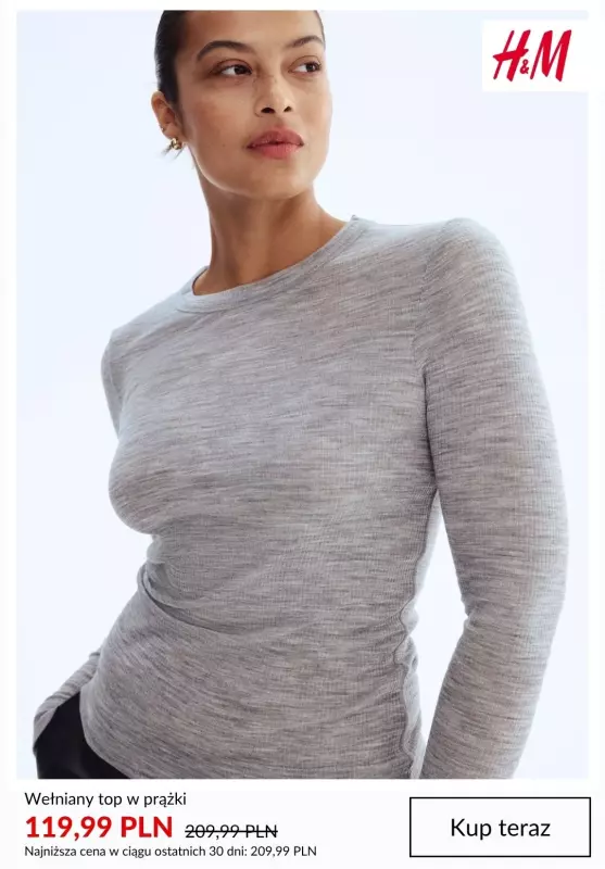 H&M - gazetka promocyjna Bluzki damskie - sprawdź promocje!   - strona 3