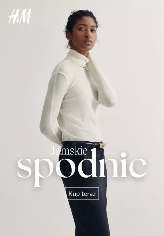 H&M - gazetka promocyjna Spodnie damskie od wtorku 14.10 