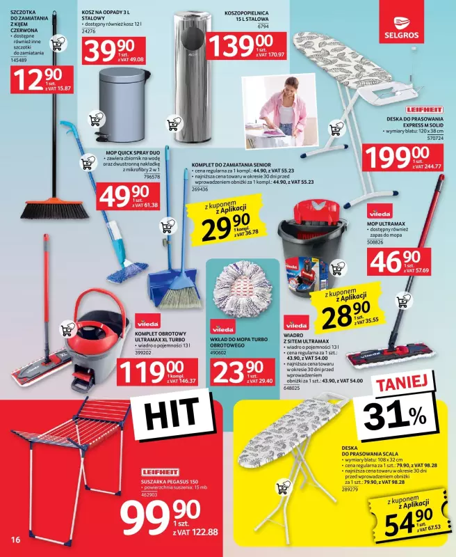 Selgros - gazetka promocyjna Oferta przemysłowa od czwartku 18.07 do środy 31.07 - strona 18