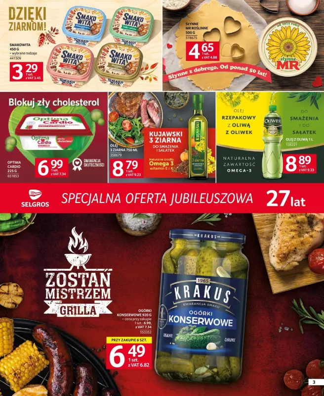 Selgros - gazetka promocyjna Specjalna Oferta Jubileuszowa od czwartku 18.07 do środy 31.07 - strona 3