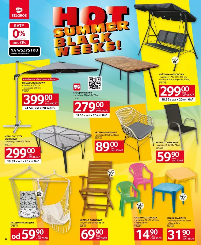 Selgros - gazetka promocyjna Katalog Hot Summer od czwartku 18.07 do środy 31.07 - strona 4