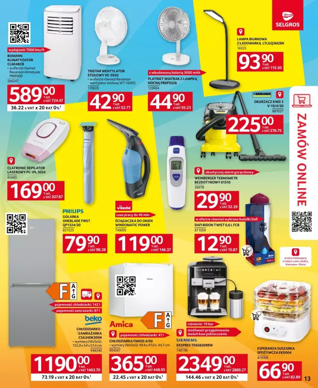 Selgros - gazetka promocyjna Katalog Hot Summer od czwartku 18.07 do środy 31.07 - strona 13