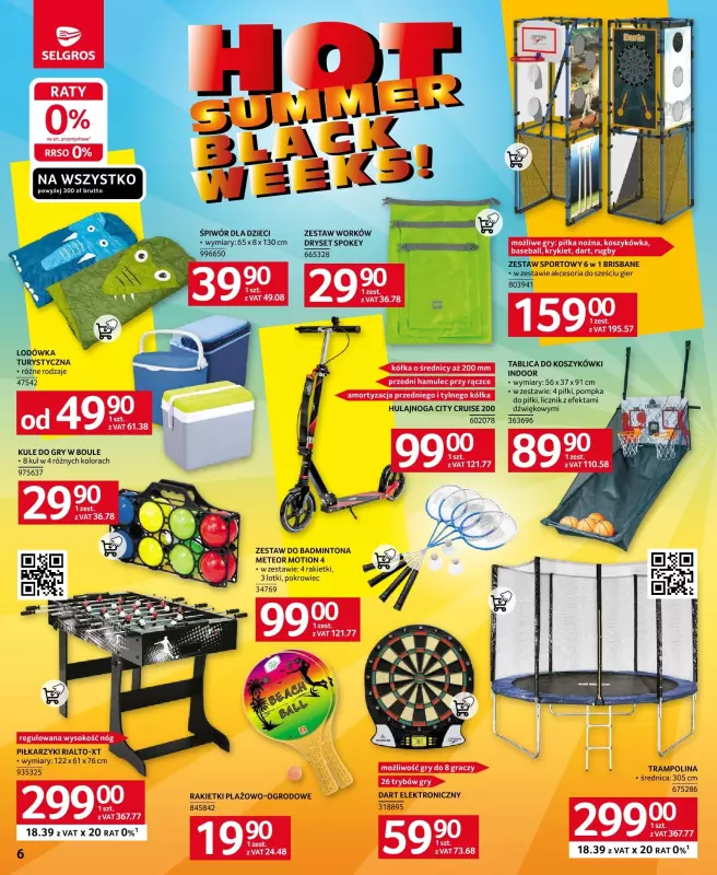 Selgros - gazetka promocyjna Katalog Hot Summer od czwartku 18.07 do środy 31.07 - strona 6