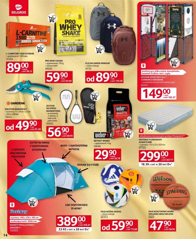 Selgros - gazetka promocyjna Katalog Premium od czwartku 12.09 do środy 25.09 - strona 14