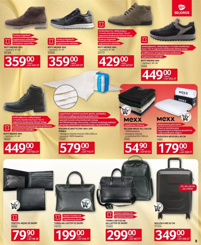 Selgros - gazetka promocyjna Katalog Premium od czwartku 12.09 do środy 25.09 - strona 9