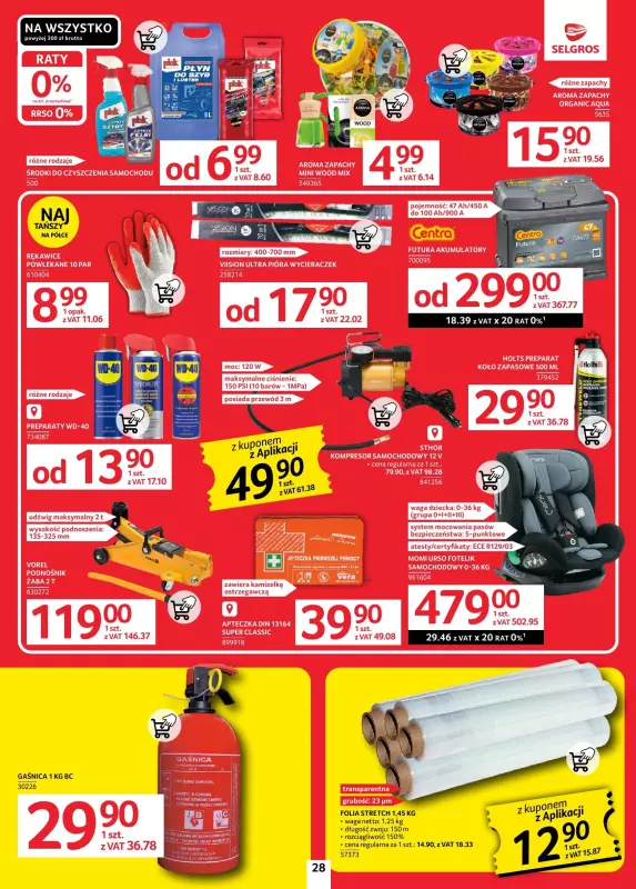 Selgros - gazetka promocyjna Oferta przemysłowa od czwartku 12.09 do środy 25.09 - strona 30