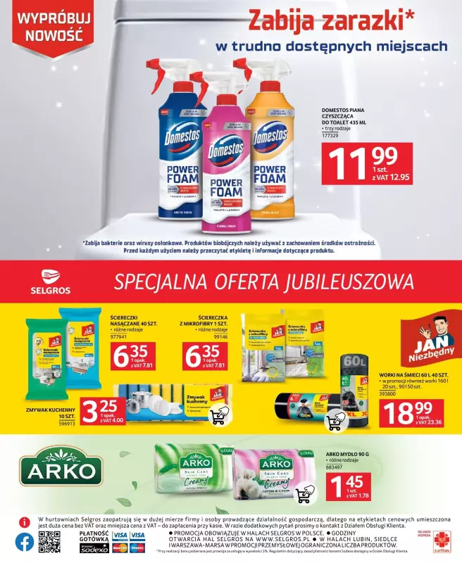 Selgros - gazetka promocyjna Specjalna oferta jubileuszowa od czwartku 12.09 do środy 25.09 - strona 6