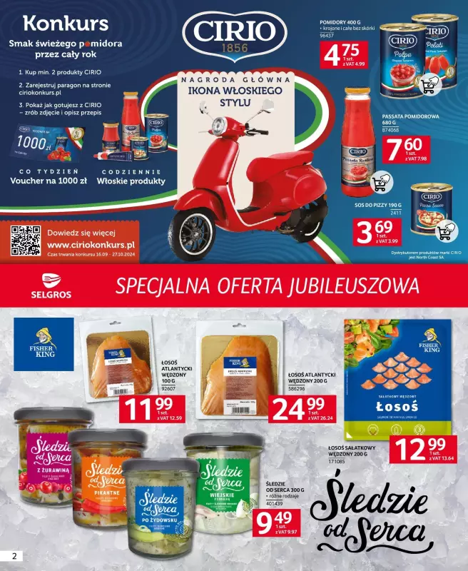 Selgros - gazetka promocyjna Specjalna oferta jubileuszowa od czwartku 26.09 do środy 09.10 - strona 2