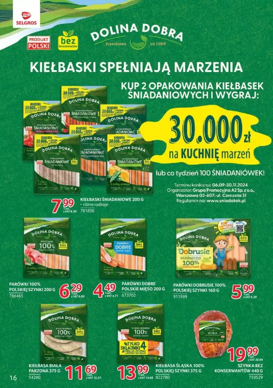 Selgros - gazetka promocyjna Markowe produkty od czwartku 10.10 do środy 23.10 - strona 16