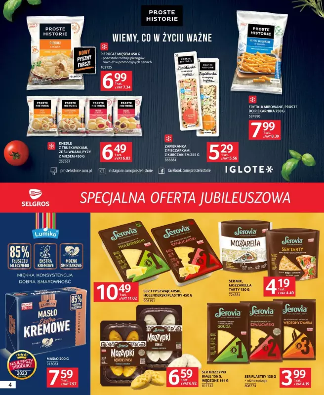 Selgros - gazetka promocyjna Specjalna oferta jubileuszowa od czwartku 10.10 do środy 23.10 - strona 4