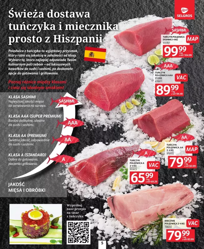 Selgros - gazetka promocyjna Oferta spożywcza od czwartku 24.10 do środy 06.11 - strona 5