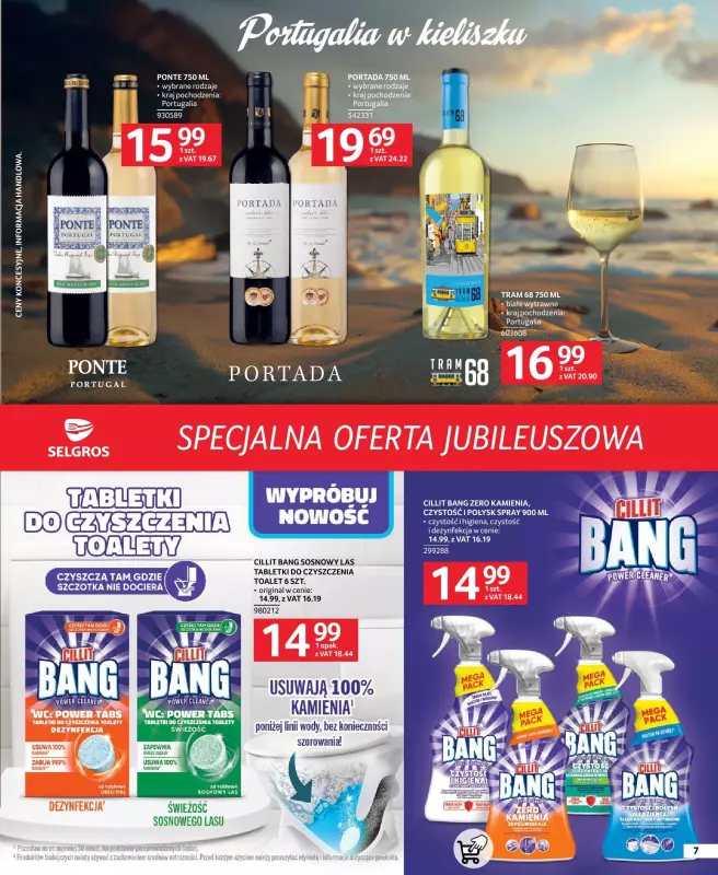 Selgros - gazetka promocyjna Specjalna oferta jubileuszowa od czwartku 24.10 do środy 06.11 - strona 7