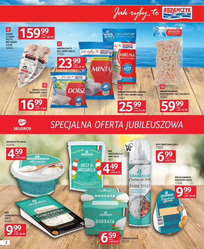 Selgros - gazetka promocyjna Specjalna oferta jubileuszowa od czwartku 07.11 do środy 20.11 - strona 2