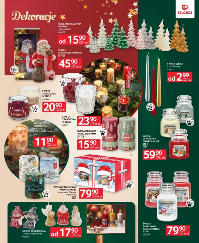 Selgros - gazetka promocyjna Katalog Boże Narodzenie od wtorku 12.11 do wtorku 24.12 - strona 21