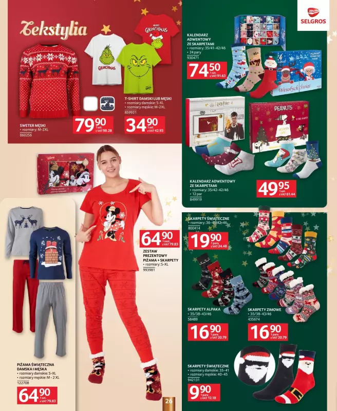 Selgros - gazetka promocyjna Katalog Boże Narodzenie od wtorku 12.11 do wtorku 24.12 - strona 26