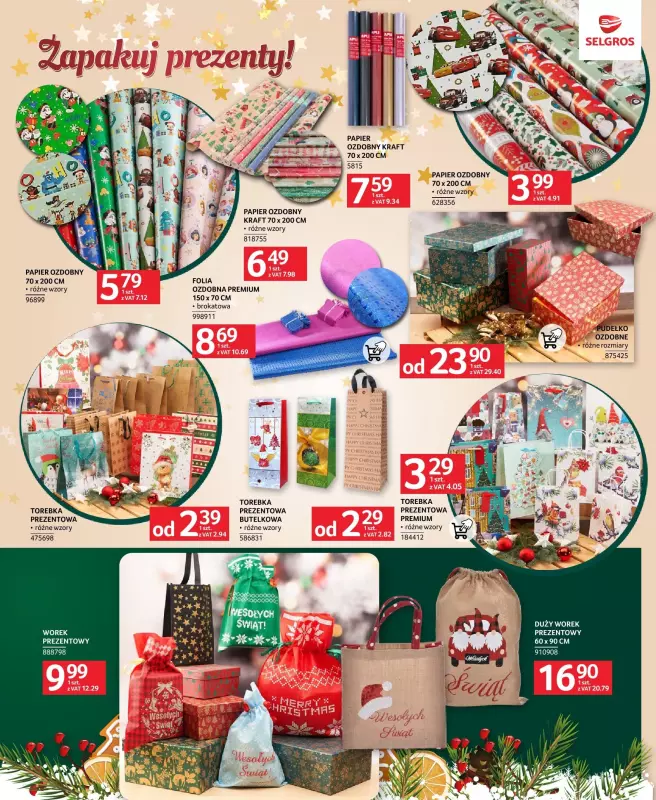 Selgros - gazetka promocyjna Katalog Boże Narodzenie od wtorku 12.11 do wtorku 24.12 - strona 30