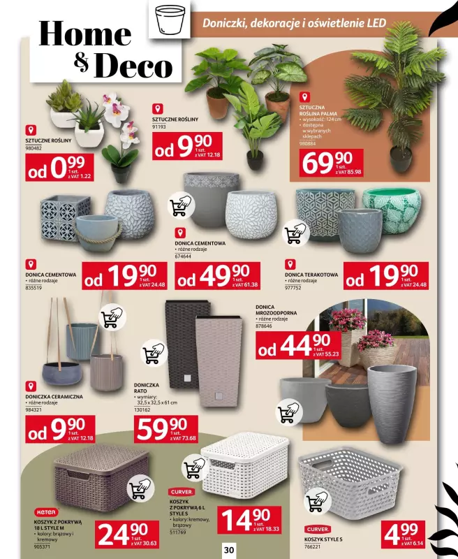 Selgros - gazetka promocyjna Katalog Home & Deco od czwartku 21.11 do środy 04.12 - strona 30