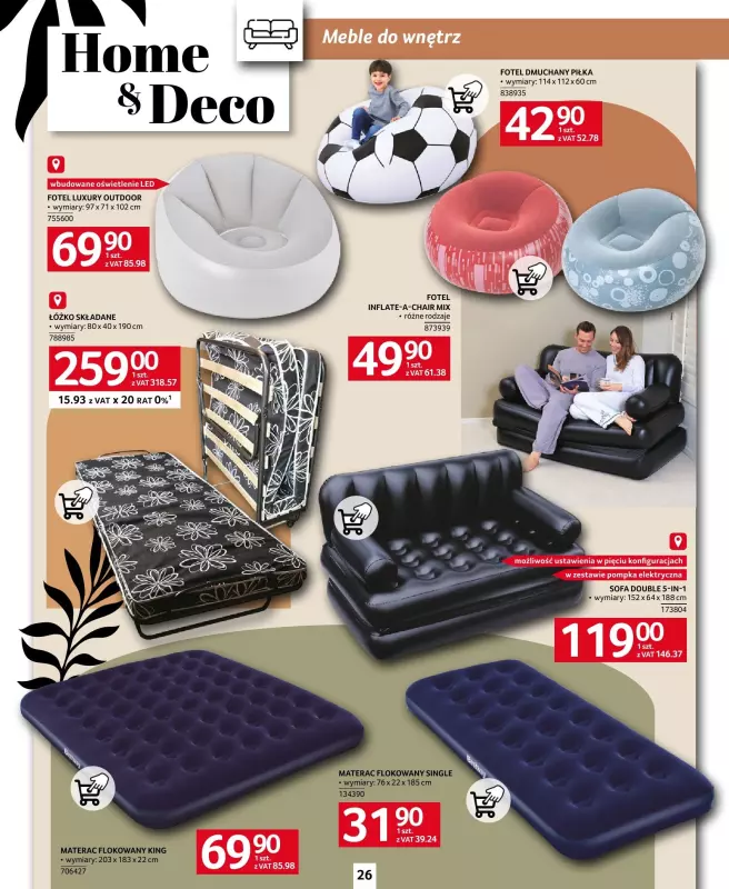 Selgros - gazetka promocyjna Katalog Home & Deco od czwartku 21.11 do środy 04.12 - strona 26