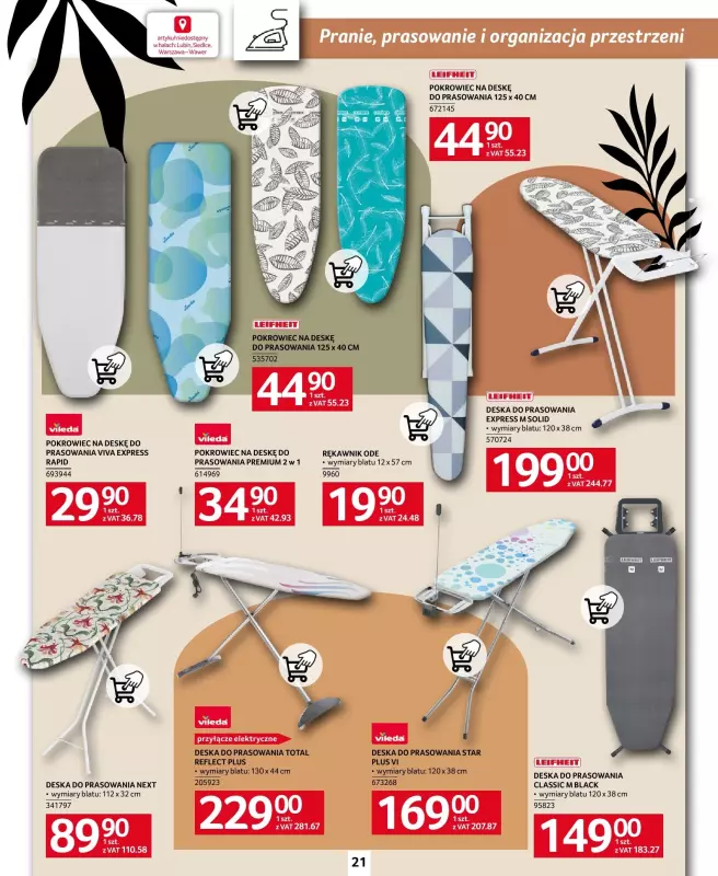 Selgros - gazetka promocyjna Katalog Home & Deco od czwartku 21.11 do środy 04.12 - strona 21